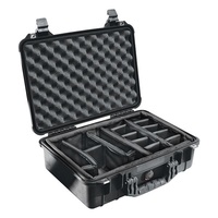 Pelican 1500 Case - With Padded Divider Set