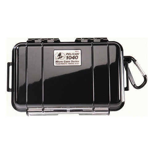 Pelican 1040 Micro Case (Clear with Yellow)
