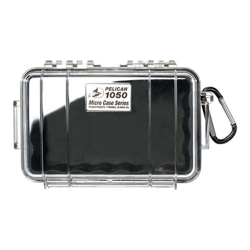 Pelican 1050 Micro Case (Clear with Yellow)