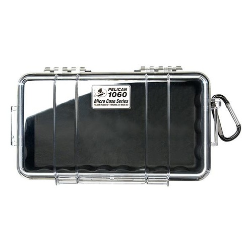 Pelican 1060 Micro Case (Clear with Yellow)