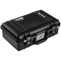 Pelican 1485 Air Case with Padded Dividers (Black)