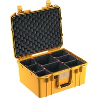 Pelican 1557 Air Case - With TrekPak Dividers (Yellow)