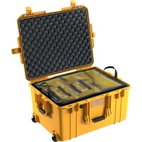 Pelican 1607 Air Case - With Padded Dividers (Yellow)
