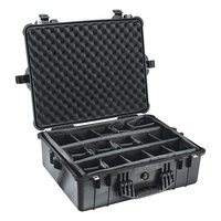 Pelican 1600 Case - With Padded Divider Set