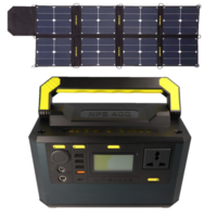Nitecore NPS400 Portable Power Station & Solar Panel Bundle