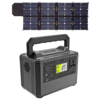 Nitecore NPS600 Portable Power Station & Solar Panel Bundle