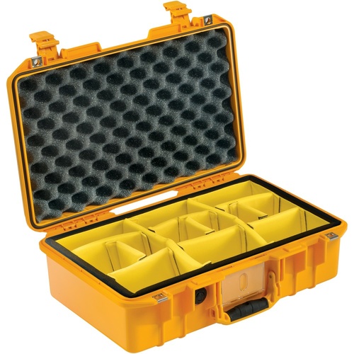 Pelican 1485 Air Case with Padded Dividers (Yellow)