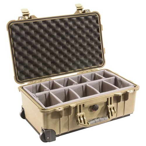 Pelican 1510 Case with Dividers (Olive Drab Green)