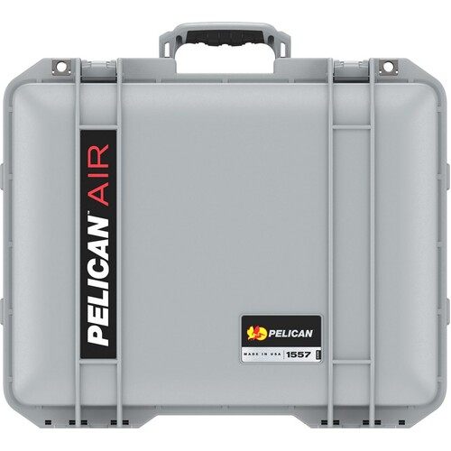 Pelican 1557 Air Case - With Foam (Silver)